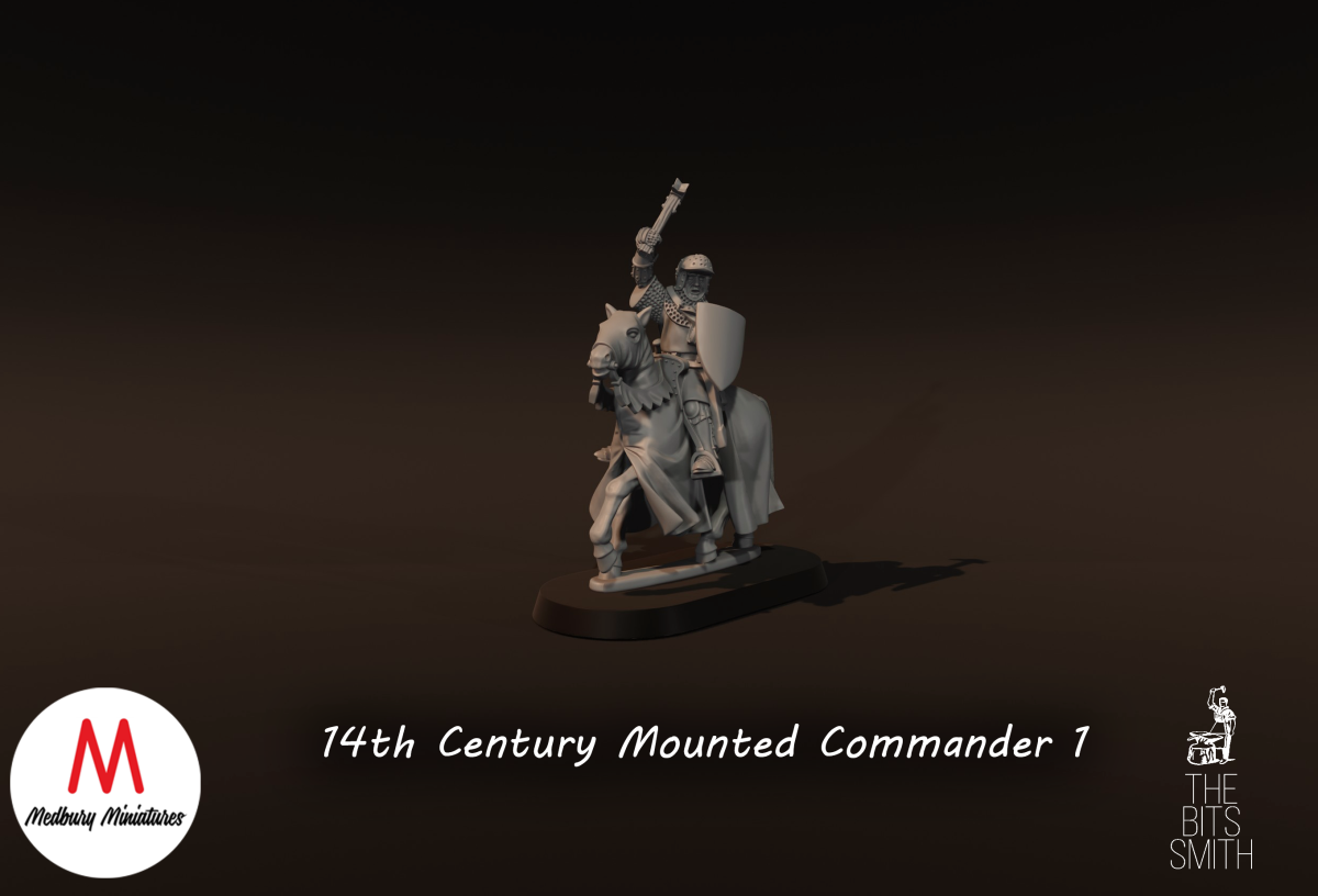 14. Jahrhundert: Commander beritten